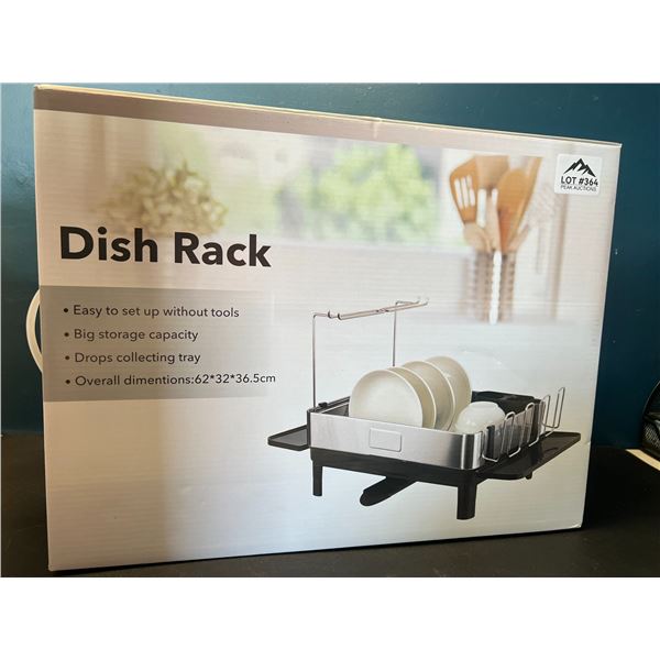 Lot of 1 Dish Rack - Large Storage Capacity