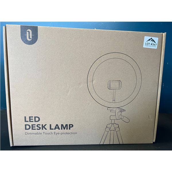 Lot of 1 Taotronics 12 inch LED Selfie Ring Light w/ Adjustable Tripod Stand