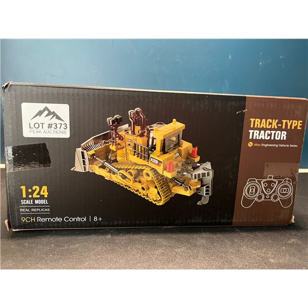 Lot of 1 Remote Control Track-Type Tractor Toy