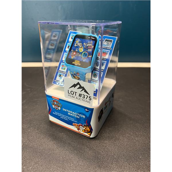 Lot of 1 Paw Patrol Interactive Kids Watch