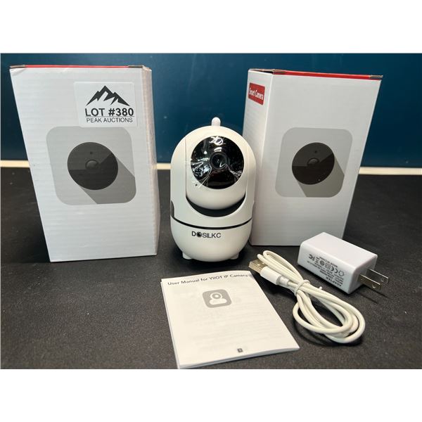 Lot of 2 YiOT Smart Indoor Security WiFi Cameras