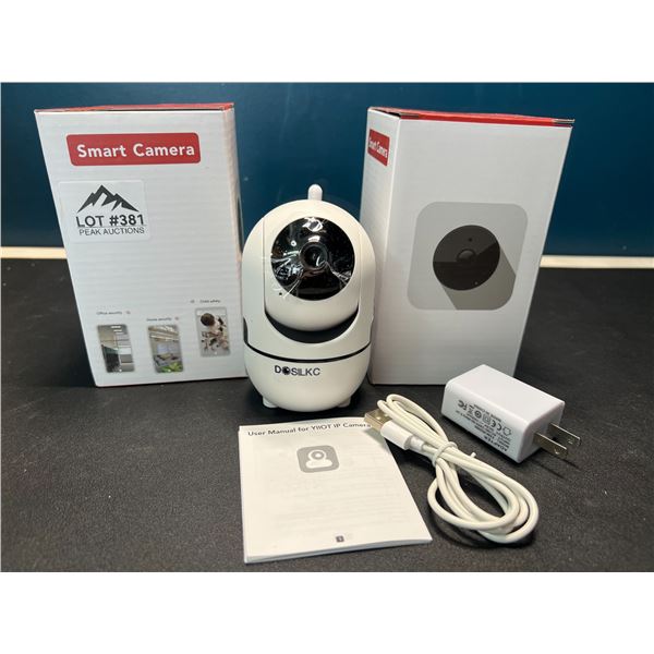 Lot of 2 YiOT Smart Indoor Security WiFi Cameras