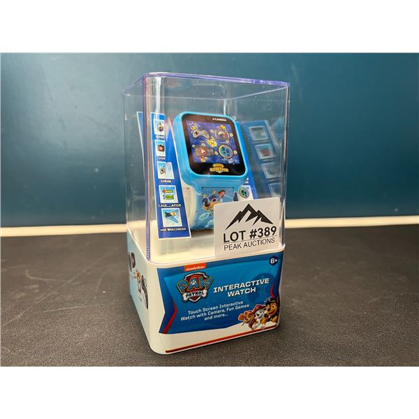 Lot of 1 Paw Patrol Interactive Kids Watch