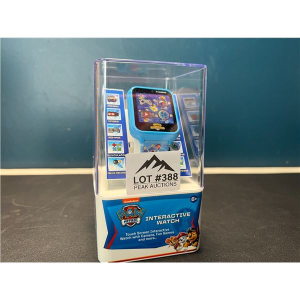 Lot of 1 Paw Patrol Interactive Kids Watch