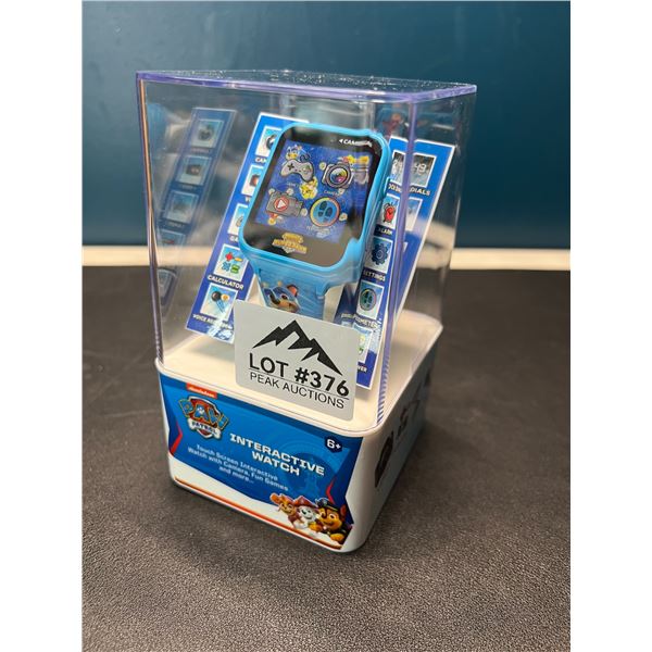 Lot of 1 Paw Patrol Interactive Kids Watch