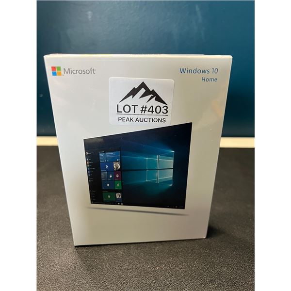 Lot of 1 Microsoft Windows 10 Home Download Install/Software