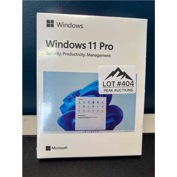 Lot of 1 Windows 11 Pro Edition - BRAND NEW SEALED!
