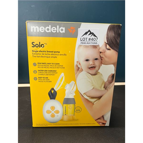 Lot of 1 Medela Solo Single Electric Breast Pump