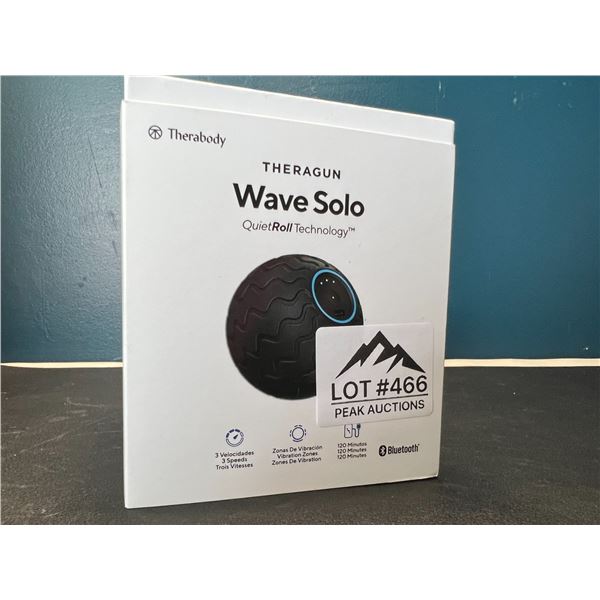 Lot of 1 Theragun Wave Solo Vibrating Roller Massage Therapy Ball