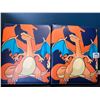 Image 1 : Lot of 2 Leather Pokemon Premium Card Binders - Holds 900 Cards per Binder (Large Size Binders)