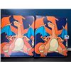 Image 1 : Lot of 2 Leather Pokemon Premium Card Binders - Holds 900 Cards per Binder (Large Size Binders)