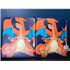 Image 1 : Lot of 2 Leather Pokemon Premium Card Binders - Holds 900 Cards per Binder (Large Size Binders)