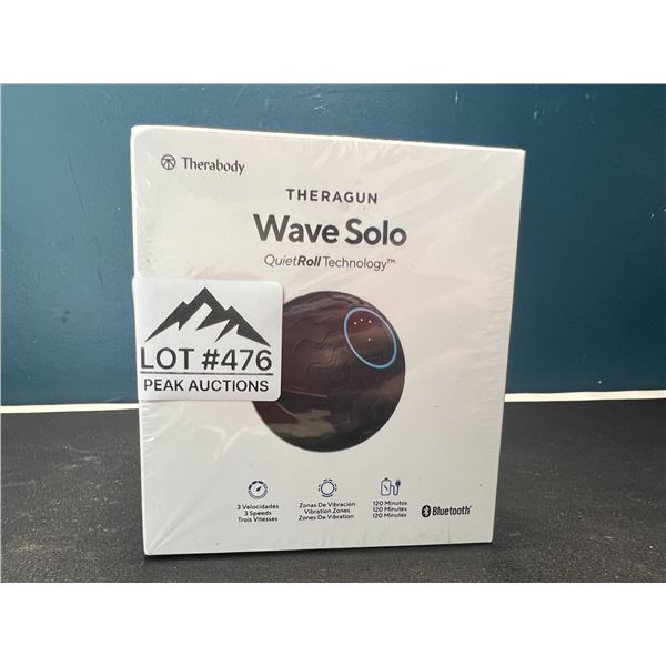 Lot of 1 Theragun Wave Solo Vibrating Roller Massage Therapy Ball