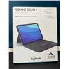 Image 1 : Lot of 1 Logitech Combo Touch Detachable Keyboard Case w/ Trackpad