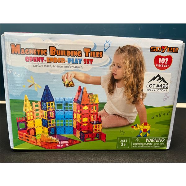 Lot of 1 Magnetic Building Toy Set - 102 PCS