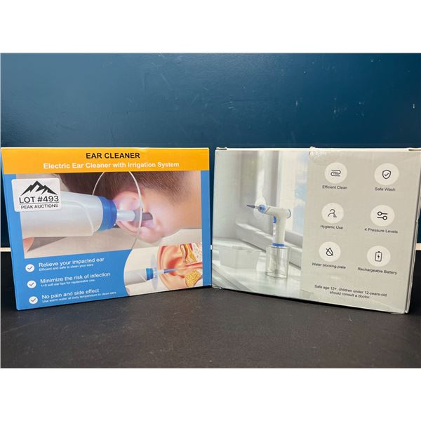 Lot of 2 Electric Ear Cleaners w/ Irrigation System