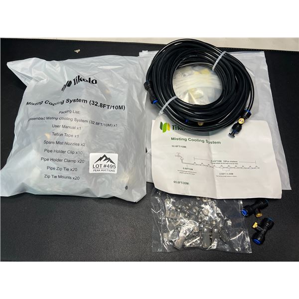 Lot of 2 Misting Cooling Systems for Lawns/Gardens - 32.8FT Each
