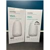 Image 1 : Lot of 2 Victsing 150mL Aroma Diffusers/Humidifiers