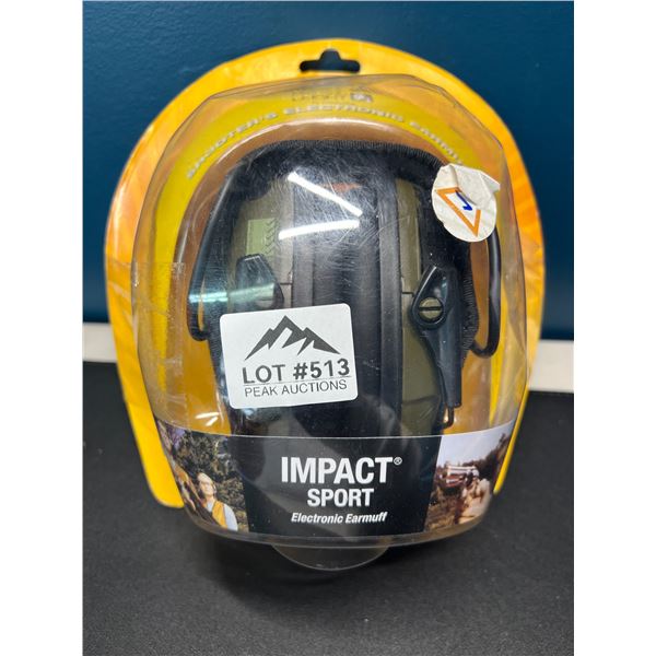 Lot of 1 Pair of Impact Sport Shooter's Electronic Earmuffs