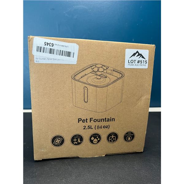 Lot of 1 Pet Water Drinking Fountain - For Cats or Dogs