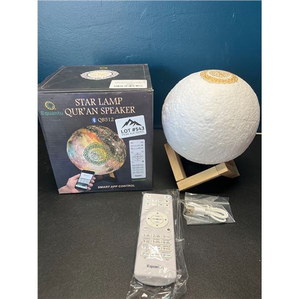 Lot of 1 Moon Lamp w/ Remote Control & Smart Control