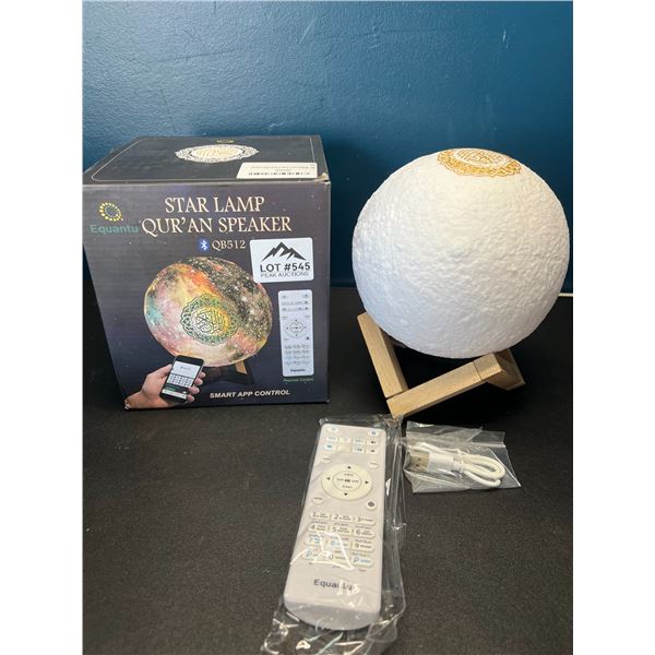 Lot of 1 Moon Lamp w/ Remote Control & Smart Control