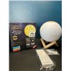 Image 1 : Lot of 1 Moon Lamp w/ Remote Control & Smart Control