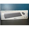 Image 1 : Lot of 1 Logitech Slim Combo MK470 Keyboard & Mouse Combo