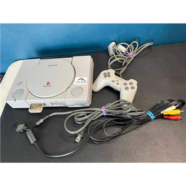 Lot of 1 Playstation Console w/ Cords & Controller - Used
