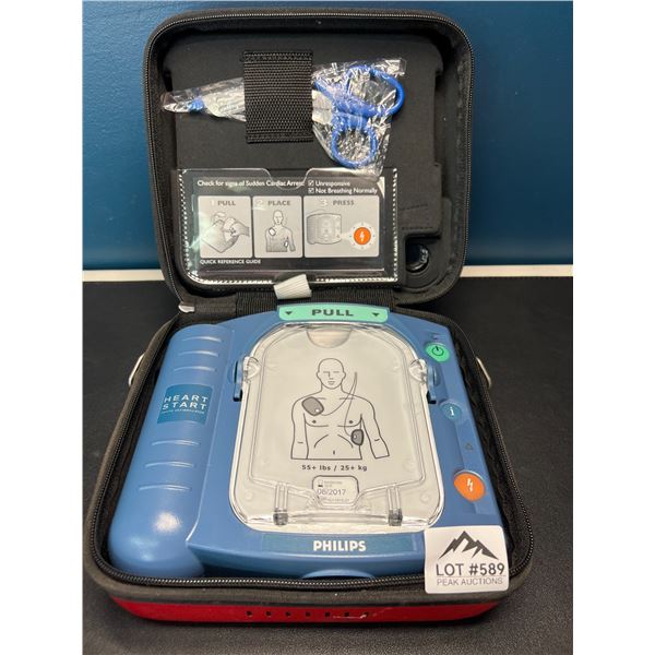 Lot of 1 Philips Heart Defibrilator - Used