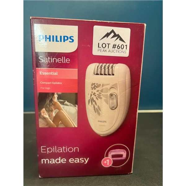 Lot of 1 Philips Satinelle Essential Epilator