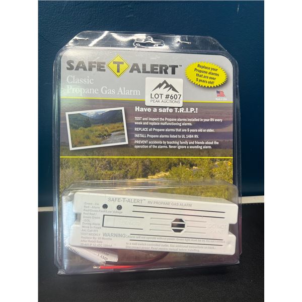Lot of 1 Safe T Alert - Classic Propane Gas Alarm for RV's