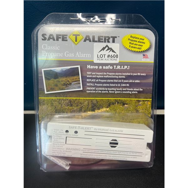 Lot of 1 Safe T Alert - Classic Propane Gas Alarm for RV's