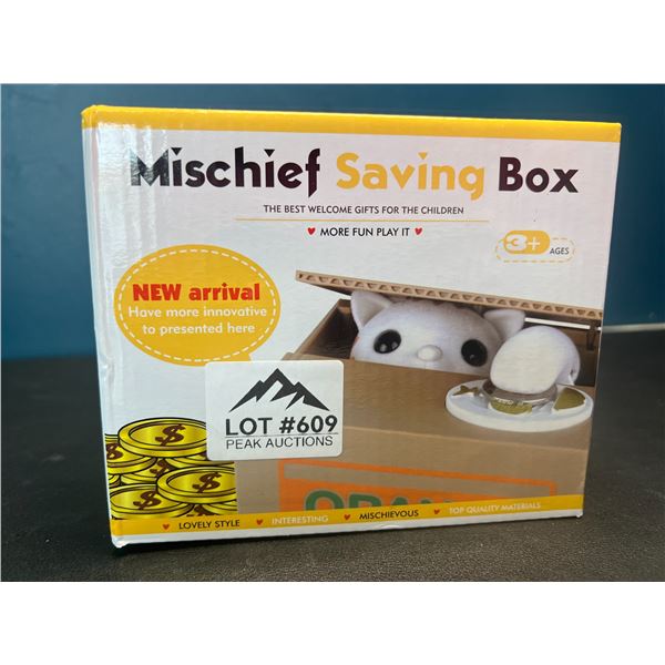 Lot of 1 Mischief Saving/Money Saving Cat Box