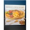 Image 1 : Lot of 1 Bamboo Cheese/Charcuterie Servng Board