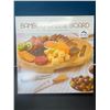 Image 1 : Lot of 1 Bamboo Cheese/Charcuterie Servng Board