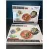 Image 1 : Lot of 2 Bey-Blade Style Toy Sets