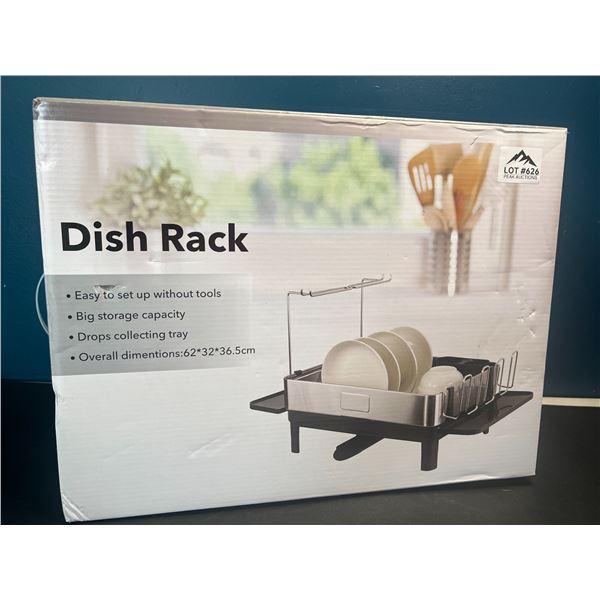 Lot of 1 Dish Rack - Large Storage Capacity