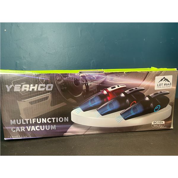 Lot of 1 Multifunction Car Vacuum