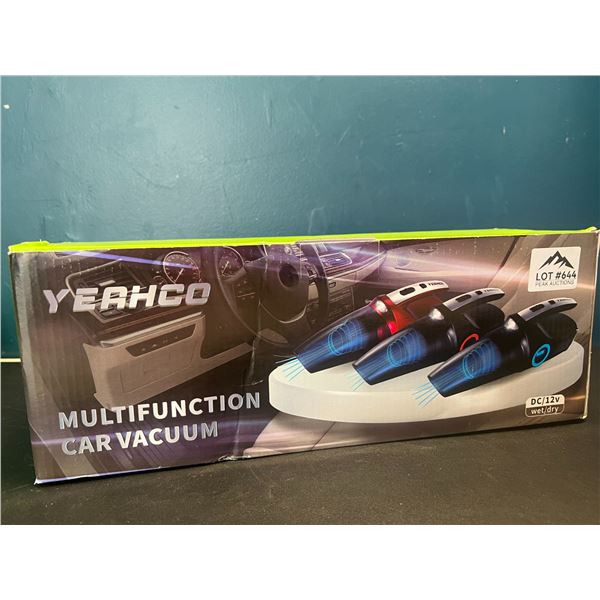 Lot of 1 Multifunction Car Vacuum
