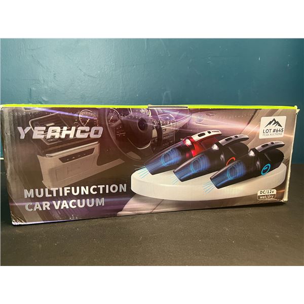 Lot of 1 Multifunction Car Vacuum