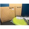 Image 1 : Lot of 2 SpoxFit Wobble Cushions - Wiggle Cushions w/ Massage Points for Pain Relief