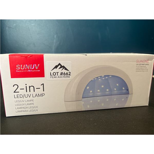 Lot of 1 UV/LED Nail Lamp