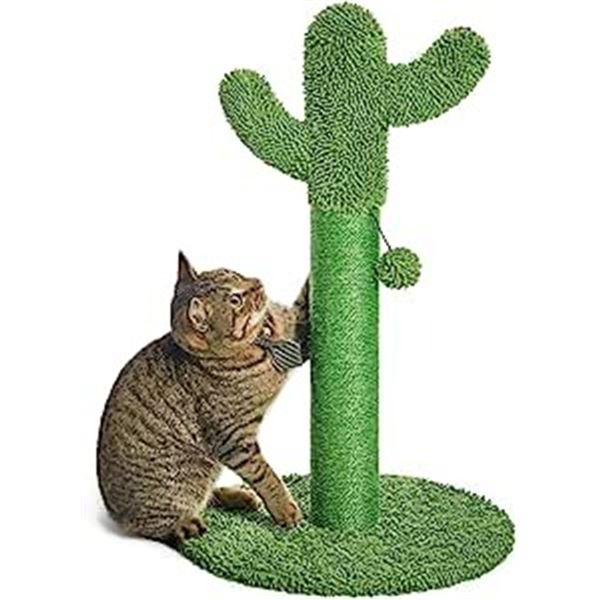 Lot of 1 Cactus Cat Scratching Tree/Post - 25.5inches Tall