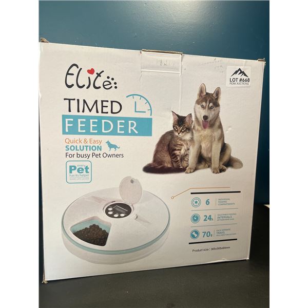 Lot of 1 Timed Feeder for Pets