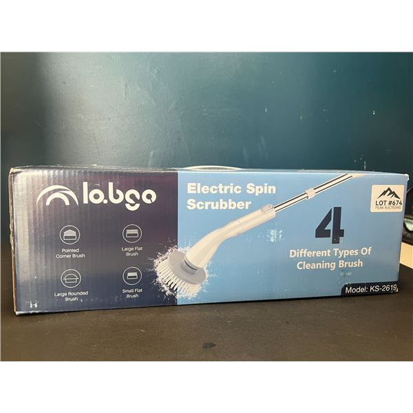 Lot of 1 Electric Spin Scrubber