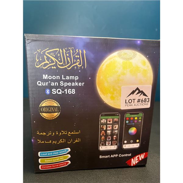 Lot of 1 Moon Lamp w/ Remote Control & Smart Control