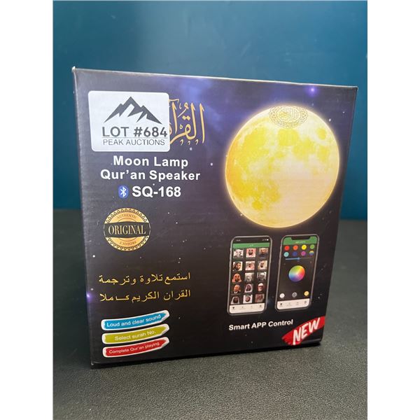 Lot of 1 Moon Lamp w/ Remote Control & Smart Control