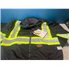 Image 1 : Lot of 1 Pioneer Reflective/High Visibility Work Safety Hoodie - Size XL