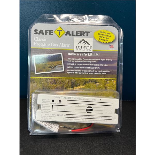 Lot of 1 Safe T Alert - Classic Propane Gas Alarm for RV's